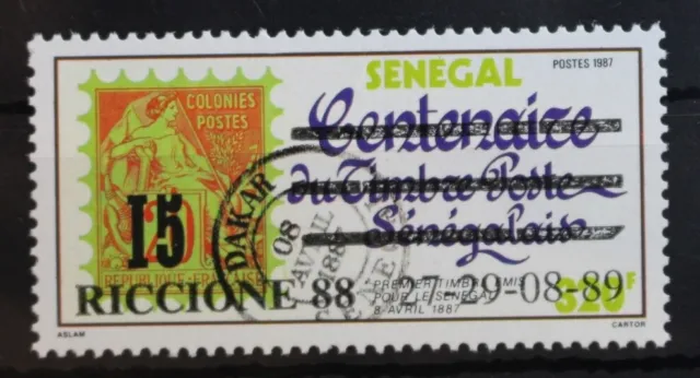 Senegal 982 postfrisch Briefmakenausstellung #RR451