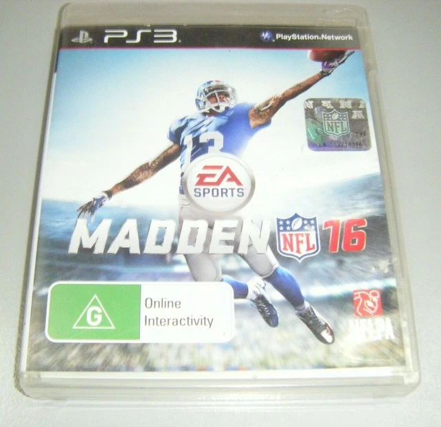 Sony Playstation 3 PS3 Game - EA Sports NFL Madden 16