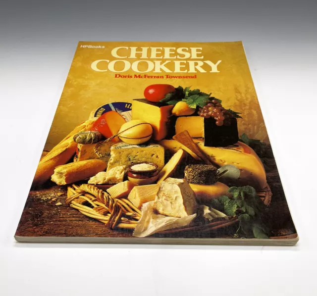 Cheese Cookery Paperback Doris McFerran Townsend Cookbook Vintage MCM