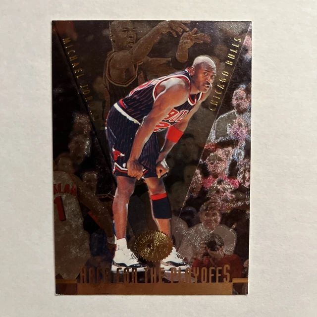 MICHAEL JORDAN 1996 97 UD SP Championnat Course pour les Playoffs Carte