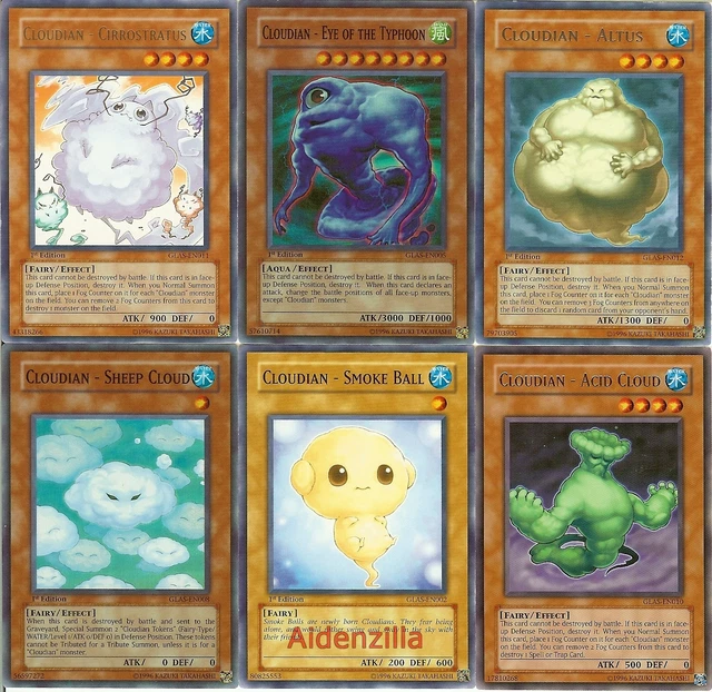 YUGIOH CLOUDIAN DECK - Cirrostratus, Sheep Cloud, Acid Cloud, Altus, Eye  Typhoon EUR 28,00 - PicClick FR