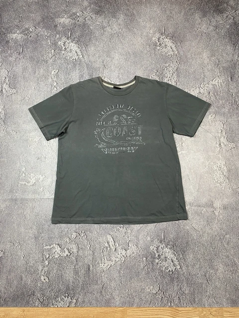 Y2K IF SIX Was Nine Avant Garde Sunfaded Grey T-shirt 00s Beauty