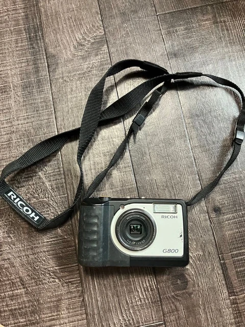 RICOH G800 COMPACT Digital Camera Tested Working Seller Japan