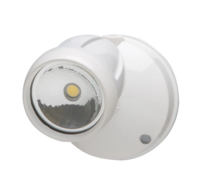 Heath Zenith HZ-8487 LED Single Head Automatic Dusk to Dawn - White