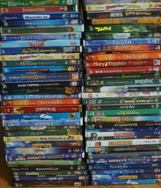 DVD Movies Pick and Choose Your Lot Disney Pixar Titles Combine Shipping 2