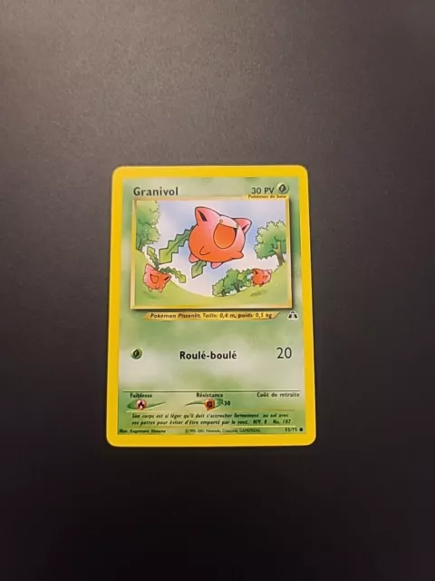 Carte Pokémon Granivol 55/75 Neo Discovery  Wizards