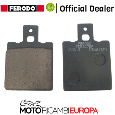 ATK PASTIGLIE FRENO ANTERIORE FDB207EF ATK ALL MODELS 1986 1986 