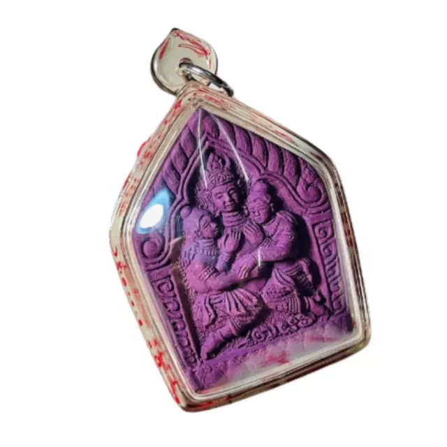 Phaya Khao Kham LP Yot Akinchano Thai Amulet Talisman Wealth Charm Goog Fortune.