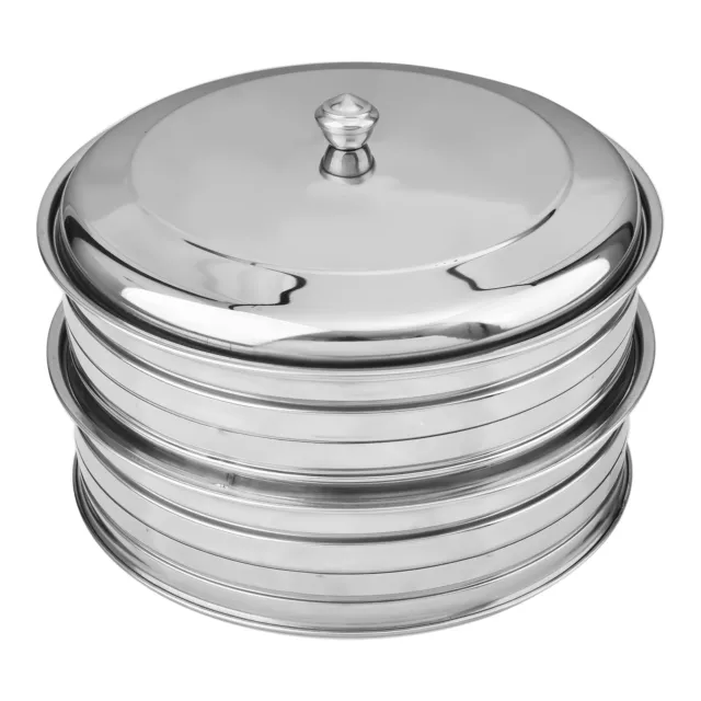 Stainless Steel Communion Ware 2 Holy Wine Serving Trays with A Cover/Lid Com...