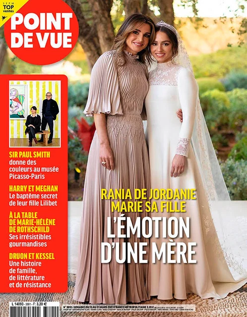 POINT DE VUE Mariage Princess IMAN de JORDANIE_PAUL SMITH_SARAH