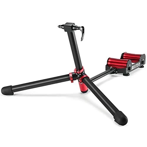 Bike Trainer Stand Resistance Adjustable - Portable Magnetic Bicycle Rollers