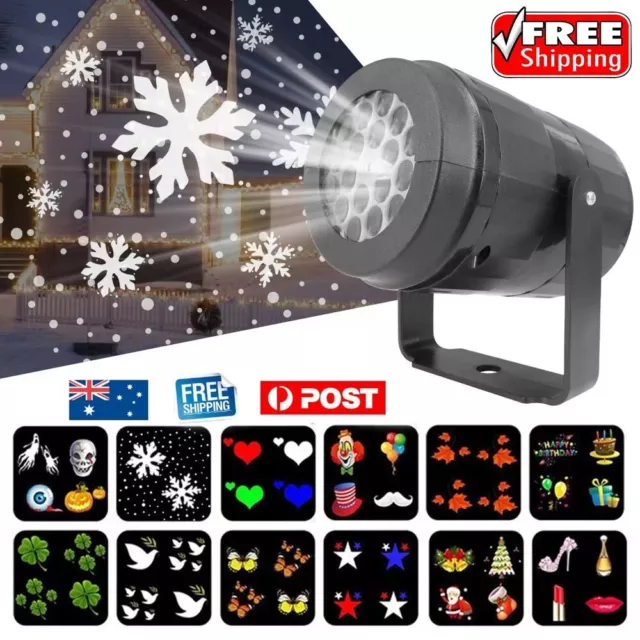 Indoor Outdoor Christmas Lights Laser Solar Power Star Light Projector Xmas Deco