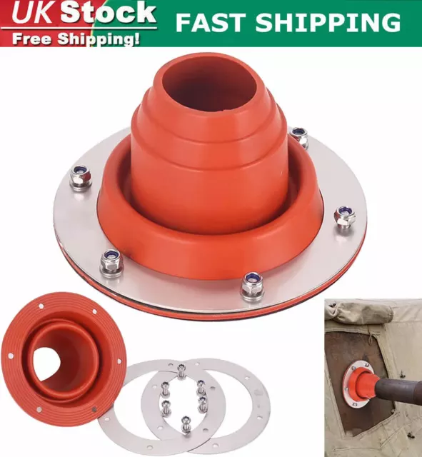 Roof Pipe Flashing Kit Stove Jack For Bell Tent Yurt Frontier Outbacker Stove UK