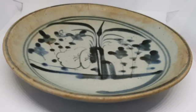 Antique Chinese/Vietnamese Porcelain Plate Circa 17th Century 2