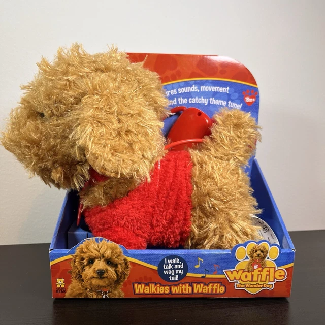 CBEEBIES WAFFLE THE Wonder Dog (Walkies with Waffle) talking and