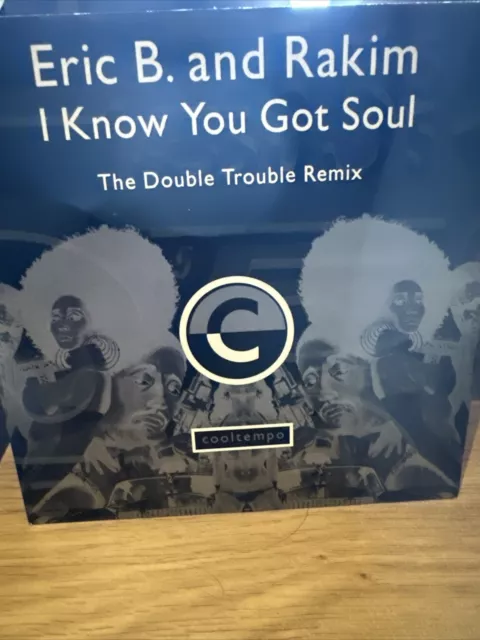 Eric B and Rakim - I Know You Got Soul  (7" Vinyl) Tested