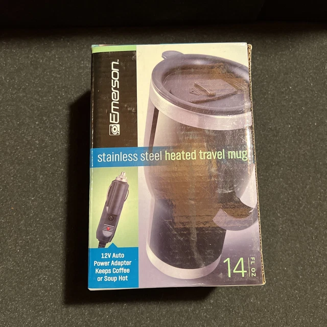 Emerson Stainless Steel Heated Travel Mug
