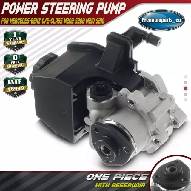 Power Steering Pump for Mercedes-Benz C / E-Class W202 S202 W210 S210 0024661001