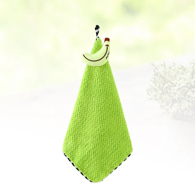 Stakee 10 Essuie-Mains Microfibre Ours Mignon - Serviettes Séchage Rapide Cuisine Et Salle De Bain