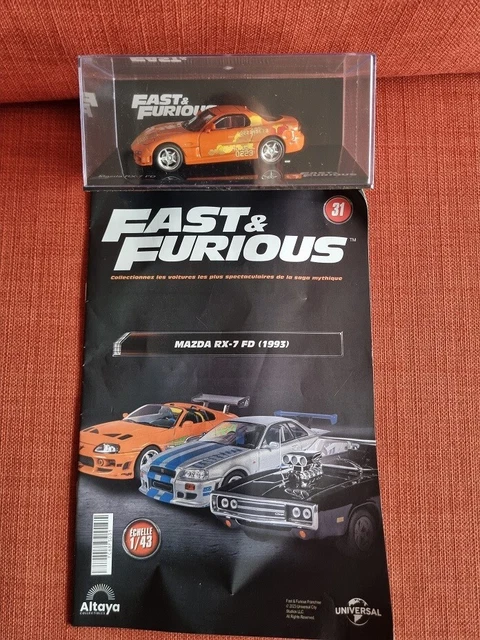 ALTAYA 1/43 FAST -FURIOUS N° 14 MAZDA RX -7 FD 1993 NEUF EUR 26,00