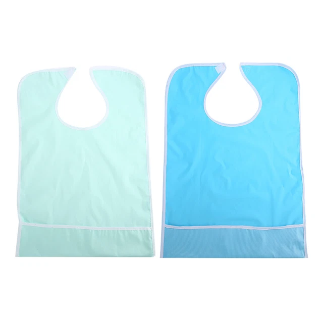 Impermeable para adultos mayores a la hora de comer babero ropa protector comedor AP