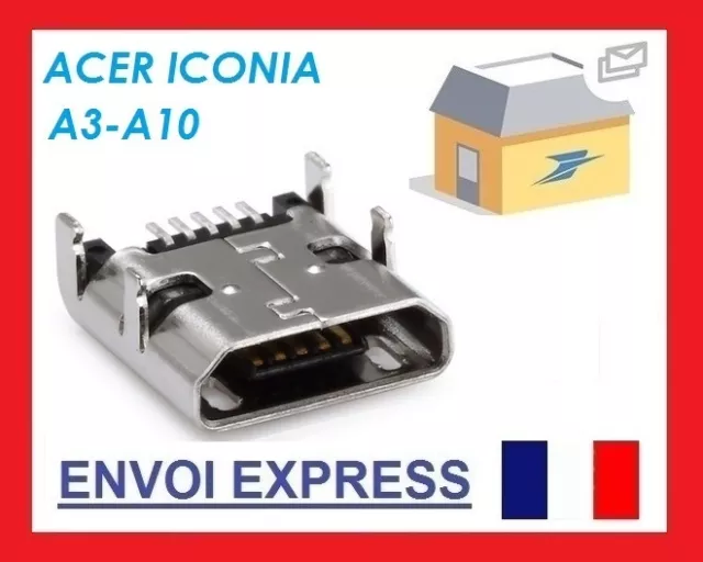 acer iconia A3-A10 micro usb charging connector port socket dc jack PRO