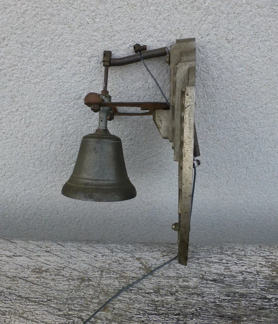 CLOCHE DE Porte Ancienne Magasin Entree 1920 1930 Door Bells — free download