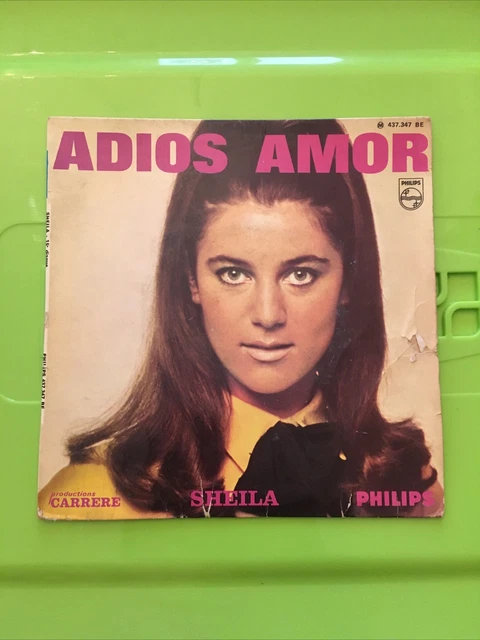 SHEILA ADIOS AMOR/LE jour le plus beau de l'été/porte en