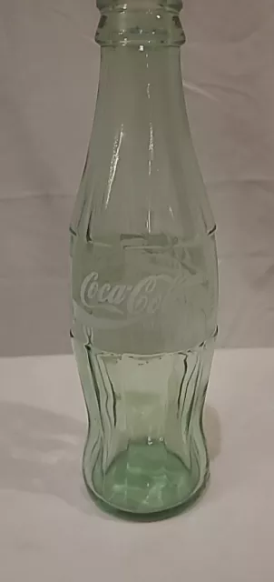 Vintage Glass 8 Fl Oz Coca-Cola Classic Bottle