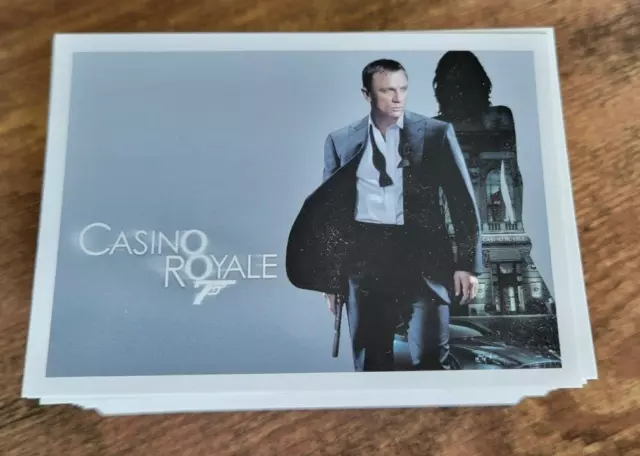 JAMES BOND 007 ARCHIVES 2014: CASINO ROYALE Rittenhouse Complete Set 1-99