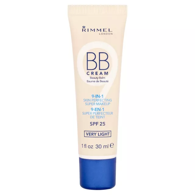 Rimmel London BB Creme 9-in-1 hautvervollkommnendes Make-up LSF 25 sehr leicht 30 ml