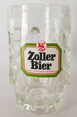 1 x vetro Boccale da birra con campanello Super 40 multicolore metallo. 
