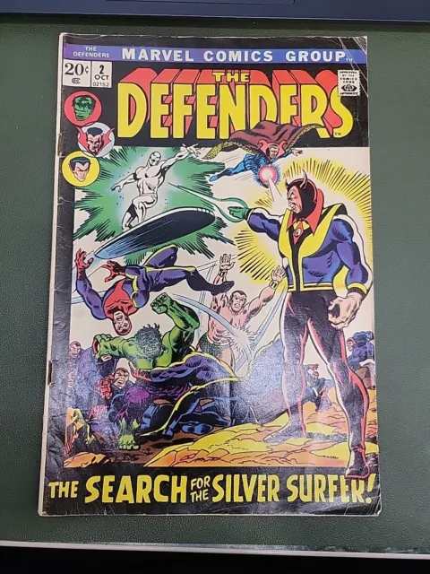 Defenders #2 (1972) by Marvel Comics in Good Condition