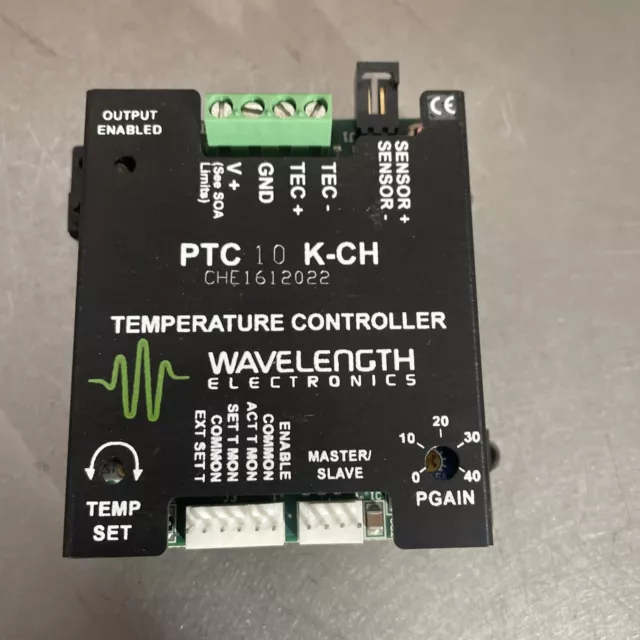 Wavelength Electronics PTC 10K-CH 10A TEC Temperature Controller
