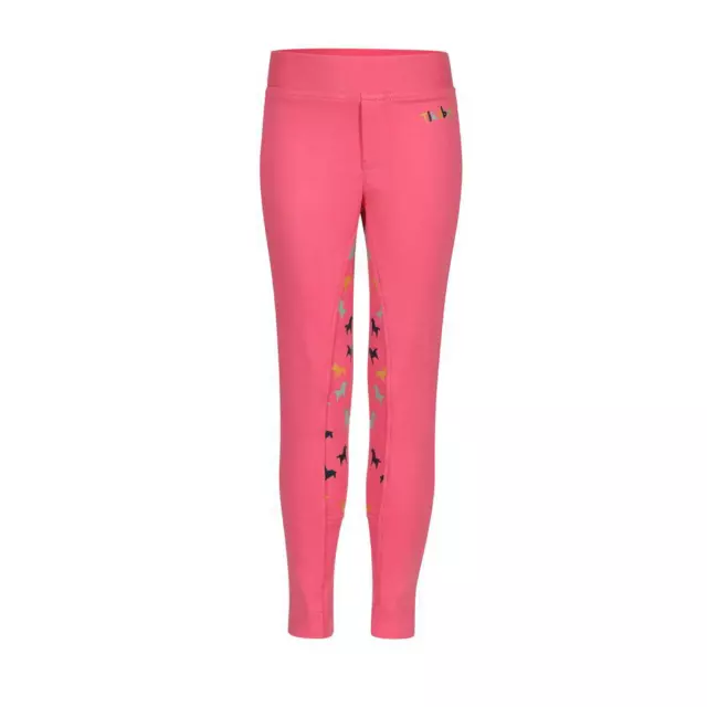 Shires Tikaboo Children's Jodhpurs - Pink Horse