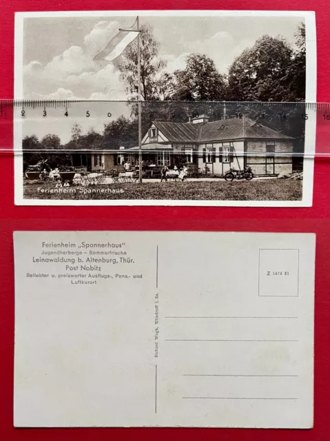 AK NOBITZ bei Altenburg um 1930 Ferienheim Spannerhaus   ( 134441