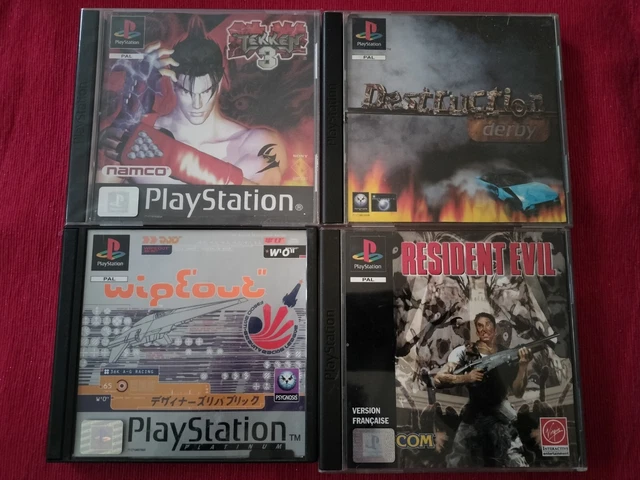 LOTTO DE 5 Jeux Pour Sony Playstation 1 PS1 JAP Usagés