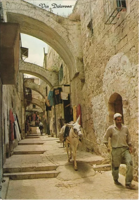 CPM AK JERUSALEM Via Dolorosa ISRAEL (781449)