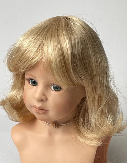 PERRUQUE CHEVEUX NATURELS - POUPÉE Ancienne Ou Moderne 315689326224