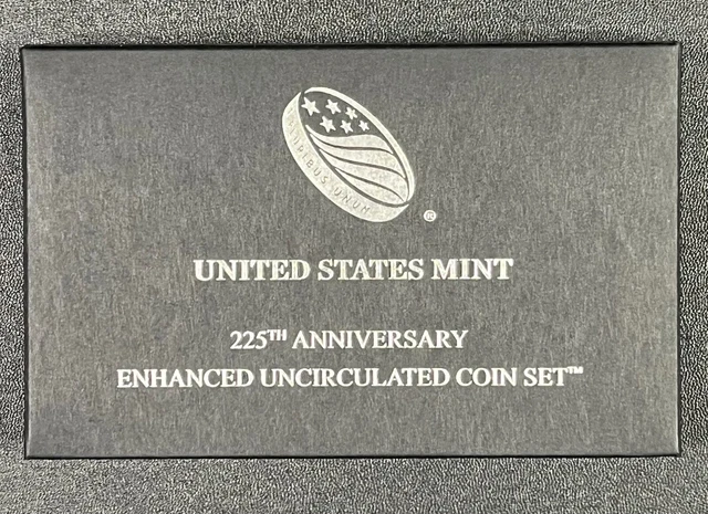 2017-S 225TH ANNIVERSARY ENHANCED UNCIRCULATED SET, complete with COA