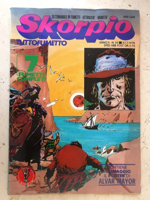 SKORPIO 1978 n° 29 - OTTIMO - CON POSTER