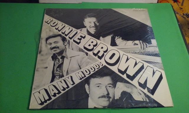 RONNIE BROWN Many Moods LP RS 112077 US 1977 SEALED Pop Jazz Inscribed & Signed