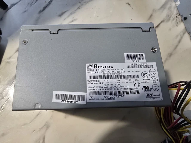 thumbnail image 2 of DreamPC 450W ATX Power Supply – Replacement For HP 5188-2625, DPS-300AB, Bestec, Hipro 2 of 5