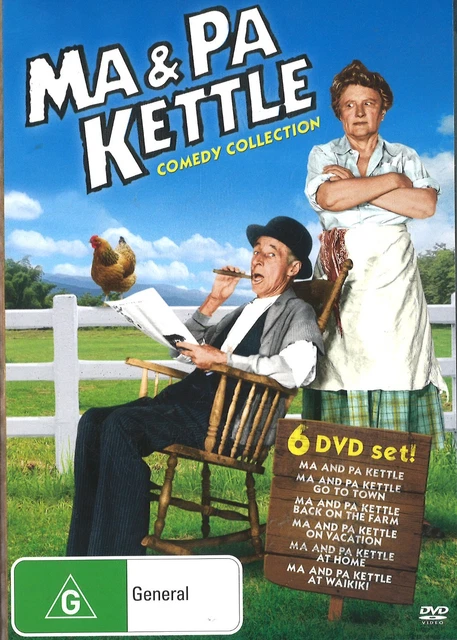 (未使用･未開封品)Ma &amp; Pa Kettle on Vacation [VHS] MA & PA Kettle VHS Lot NEW SEALED On Vacation + Back On The
