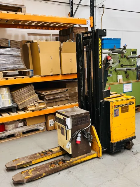 Jungheinrich ERC-A 12,5G 115-290 T electric pallet stacker fork lift truck