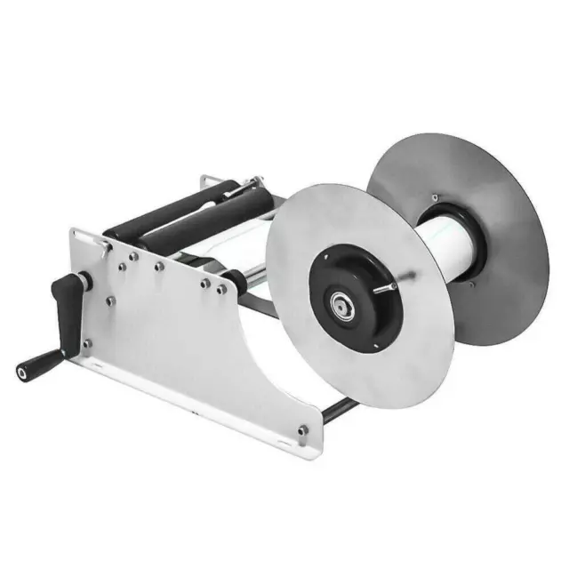 MT-30 Manual Round Bottle Labeling Machine Plastic Glass Bottle Metal New