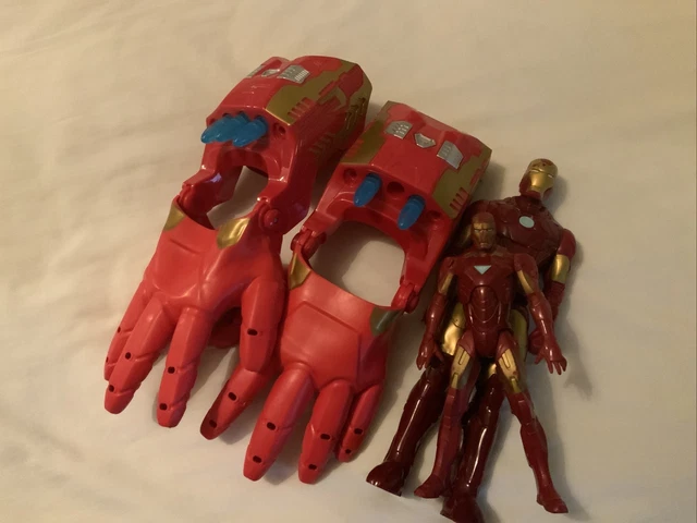 IRON MAN DISNEY Store Repulsor Gauntlet Gloves PicClick UK
