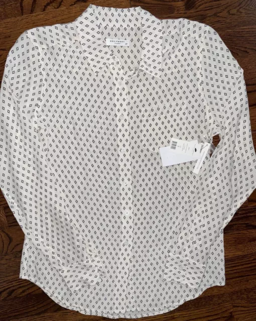 Equipment Femme Brett Silk Blouse Woman's Small Nwt