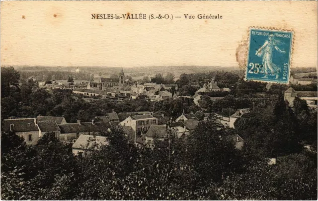 CPA NESLES-la-VALLEY - general view (107082)