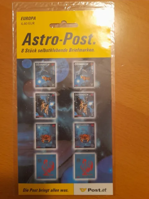 Österreich 2005 ASTRO POST ASTROSET 1 ASTRO SET ORIGINAL IN FOLIE Postfrisch Mnh